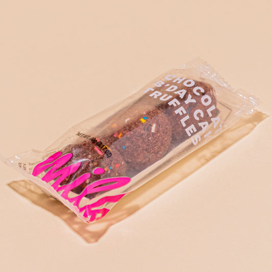 Wrapped 3-Pack Chocolate Birthday Truffles